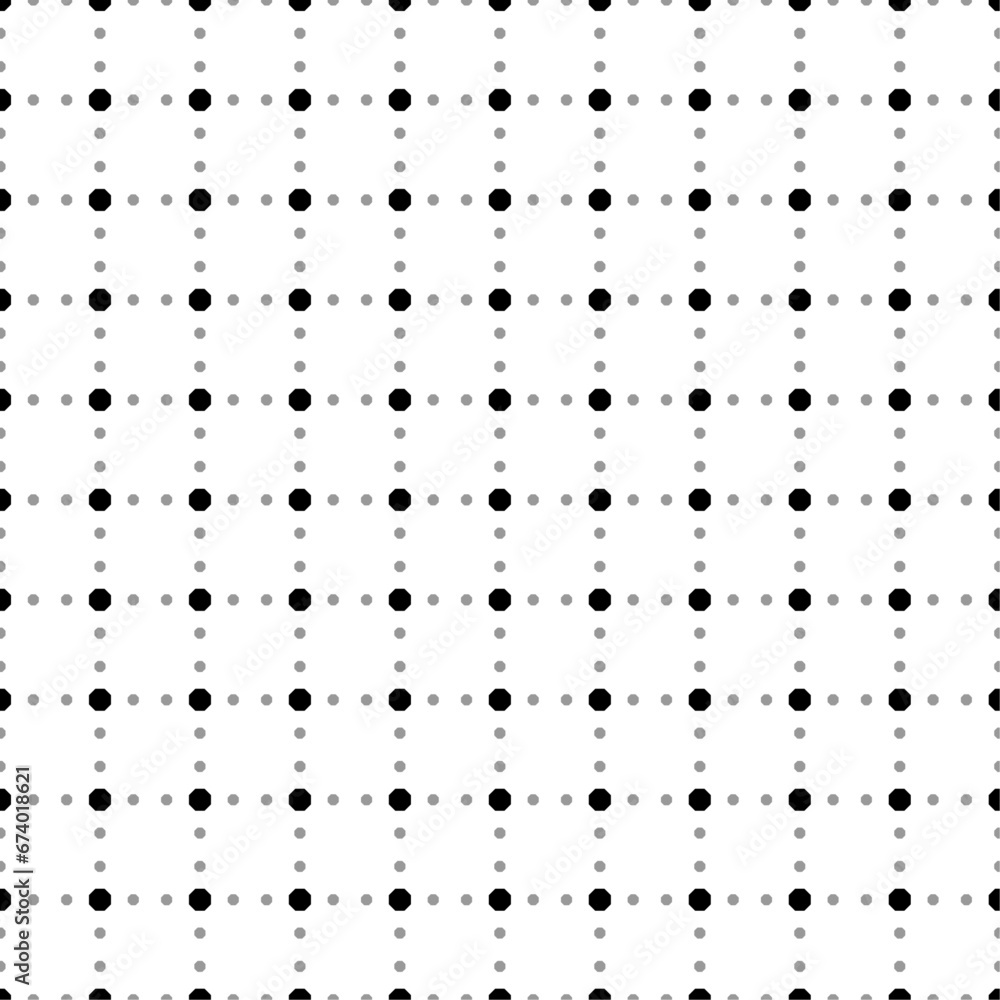 Poster square seamless background pattern from geometric shapes are different sizes and opacity. the patter