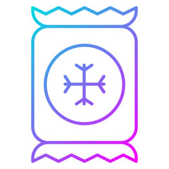 Fototapeta premium Frozen Food Icon