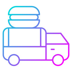 Mobile Bakery Icon