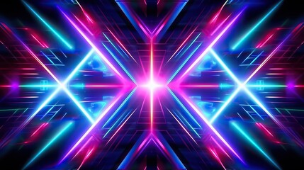 Abstract neon light background