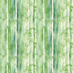 Fototapeta na wymiar seamless watercolor bamboo abstract colorful wallpaper