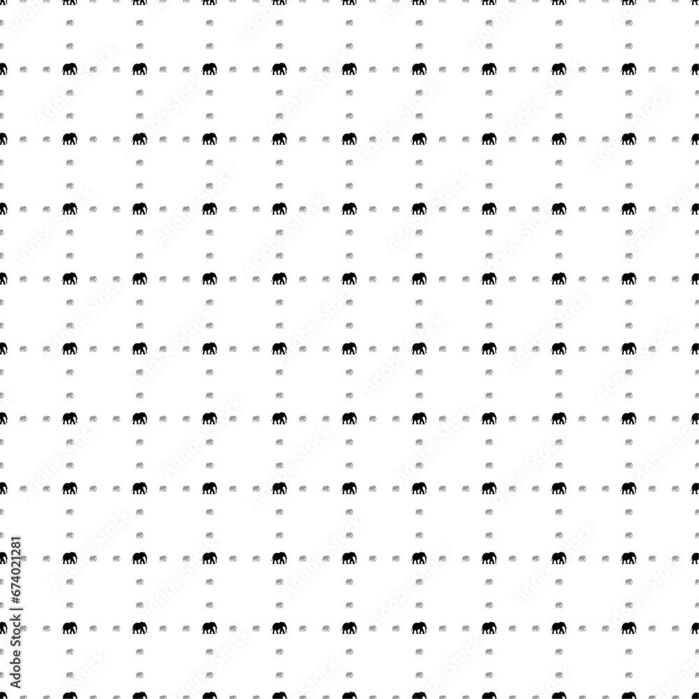 Poster square seamless background pattern from geometric shapes are different sizes and opacity. the patter