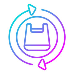 Plastic Recycle Icon