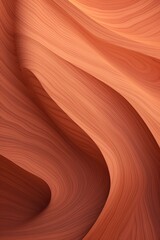 3D wood waves background - generative ai