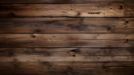Fototapeta premium close up of wall made of wooden planks generativ ai 