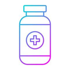 Pills Bottle Icon