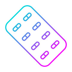 Pills Packet Icon