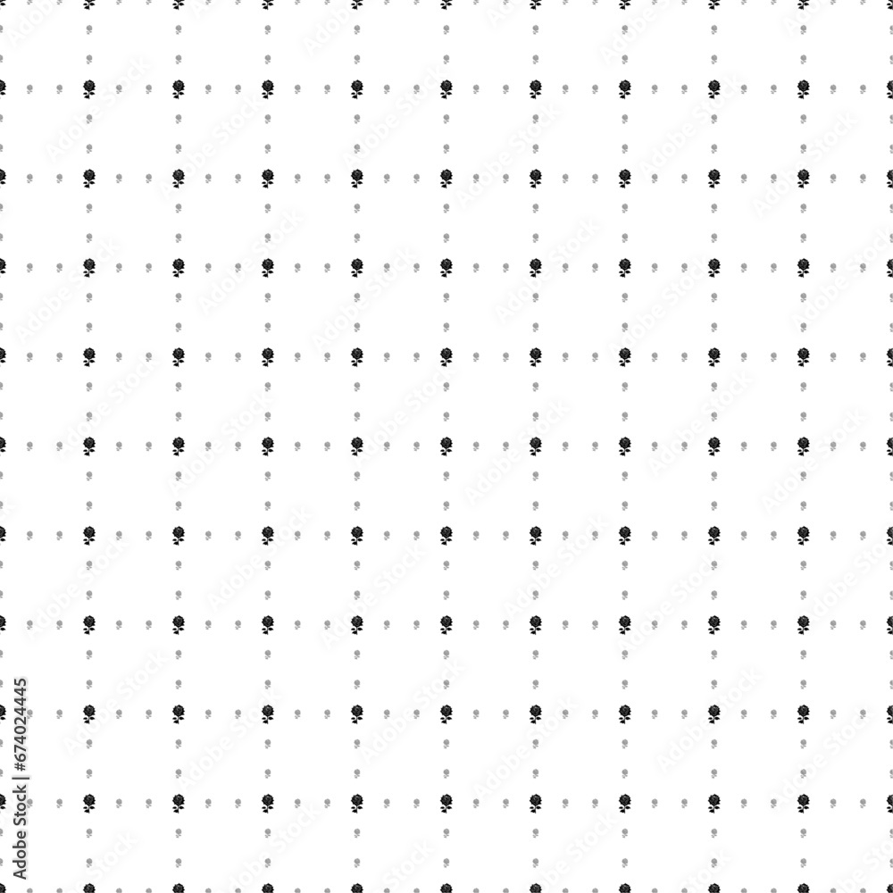 Poster square seamless background pattern from geometric shapes are different sizes and opacity. the patter