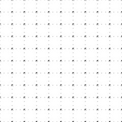 Square seamless background pattern from black wild camel symbols are different sizes and opacity. The pattern is evenly filled. Vector illustration on white background