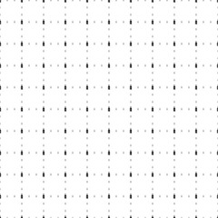 Square seamless background pattern from black a branch in a bottle symbols are different sizes and opacity. The pattern is evenly filled. Vector illustration on white background