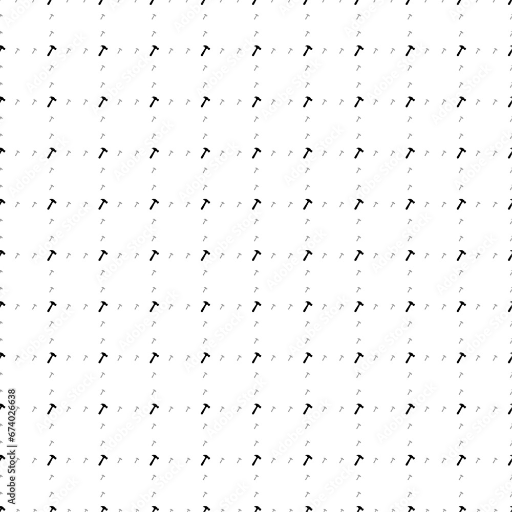 Poster square seamless background pattern from geometric shapes are different sizes and opacity. the patter