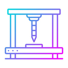 Cnc Machine Icon