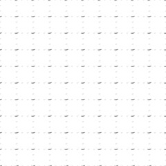 Square seamless background pattern from black two-handed saws are different sizes and opacity. The pattern is evenly filled. Vector illustration on white background