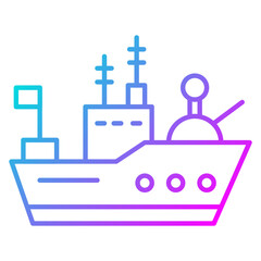Army Ship Icon