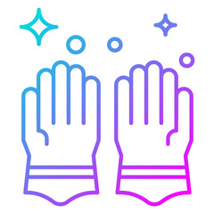 Cleaning Gloves Icon