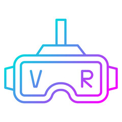 VR Glasses Icon