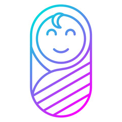Newborn Baby Icon