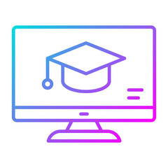 Online Learning Icon