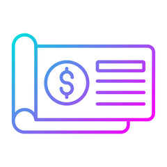 Cheque Icon