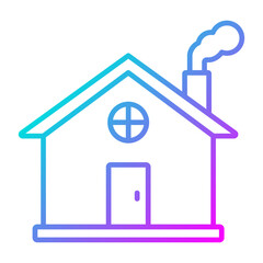 Chimney Pollution Icon