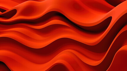 Abstract dark background with red waves.