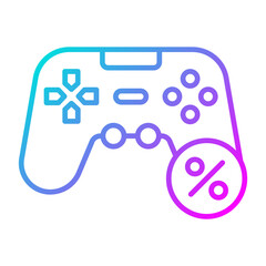 Gamepad Sale Icon © Artify IT Solutions
