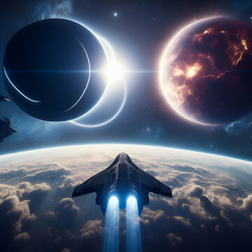 Go across the galaxy with my Spaceship
