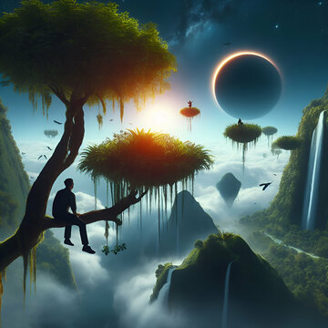 See the space, See the galaxy, See yourself