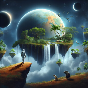 Planet from another world, another galaxy