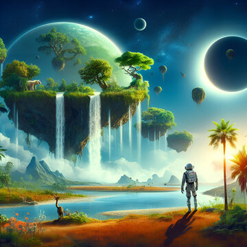Just beautiful planet in beautiful galaxy