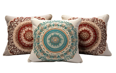 Arabic Style Cushion Collection on isolated background