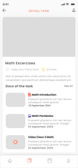 Kids Task Tracking, Math, Art and Science Exercises, Child Chores and Tasks App UI kit Template