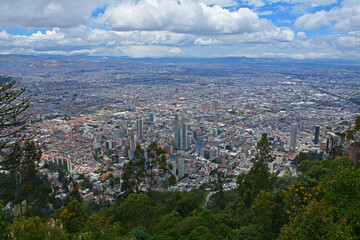 Fototapeta na wymiar Bogotá, Hauptstadt von Kolumbein