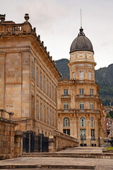 Capitolio Nacional de Colombia und Colegio Mayor de San Bartolomé, Bogota, Kolumbien