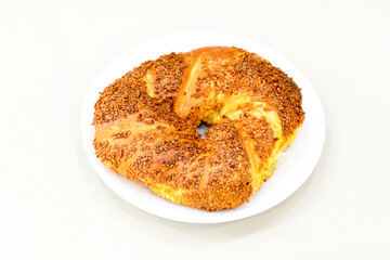 Turkish homemade sweet and savory cookies .Tatli tuzlu kurabiye. Kuru pasta