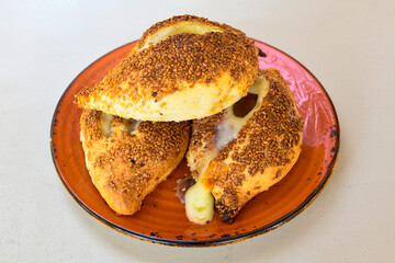 Turkish homemade sweet and savory cookies .Tatli tuzlu kurabiye. Kuru pasta