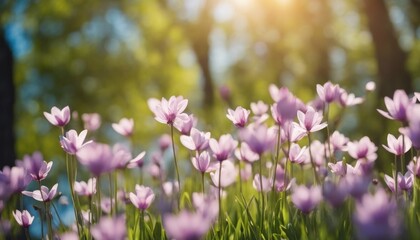 Obraz premium flowers in the meadow
