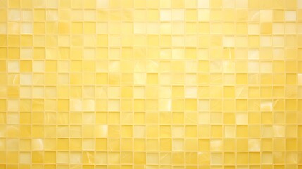 Texture of Mosaic Tiles in light yellow Colors. Rustical Background