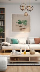 Modren luxury sofa UHD Wallpaper)