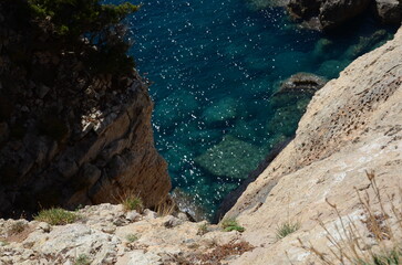 Fototapeta na wymiar Coastal view in Sardinia, Italy 