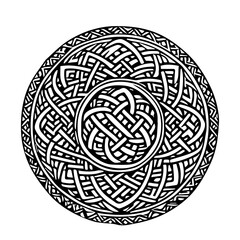 Celtic knot, vector graphic design element - obrazy, fototapety, plakaty