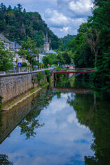 Fototapeta premium bridge over the river