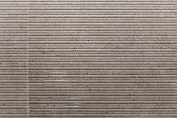 Tiled wall with gray grated tiles. Vector stoneware texture background