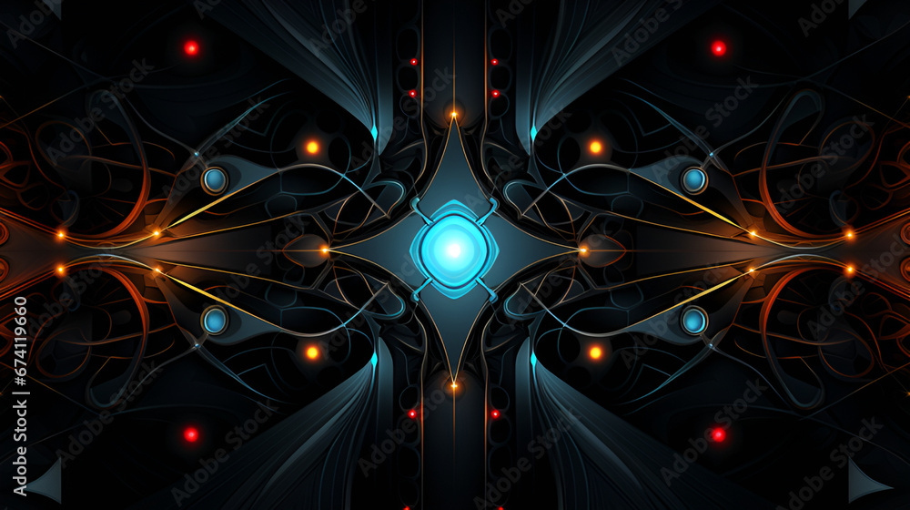 Wall mural abstract background | generative ai