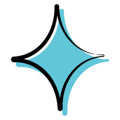 Atomic MCM graphic element mid century