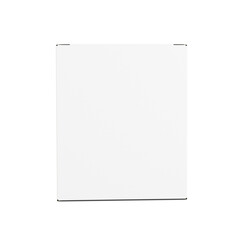 a blank background with a paper box isolated