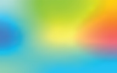 Obraz premium Colorful gradient mesh background in rainbow colors. Abstract blurred smooth image