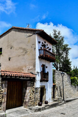 Fototapeta na wymiar village in spain, altamira santillana del mar, basque country, cantabria, spain