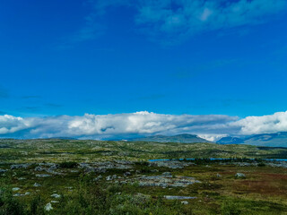 mountains and clouds , image taken in sweden, scandinavia, , europe