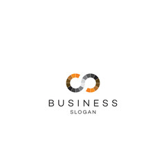 Business digital technology consultant corporate abstract flat minimal modern round circle geomatic international typography nature health Finacial education people energy logo design brand identity 